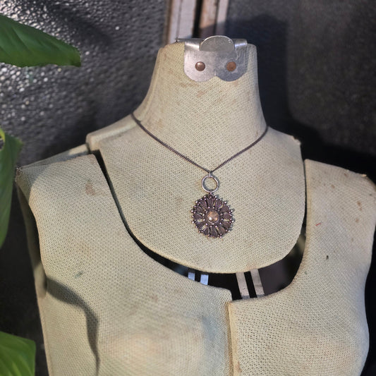 The Gilded Veil Pendant
