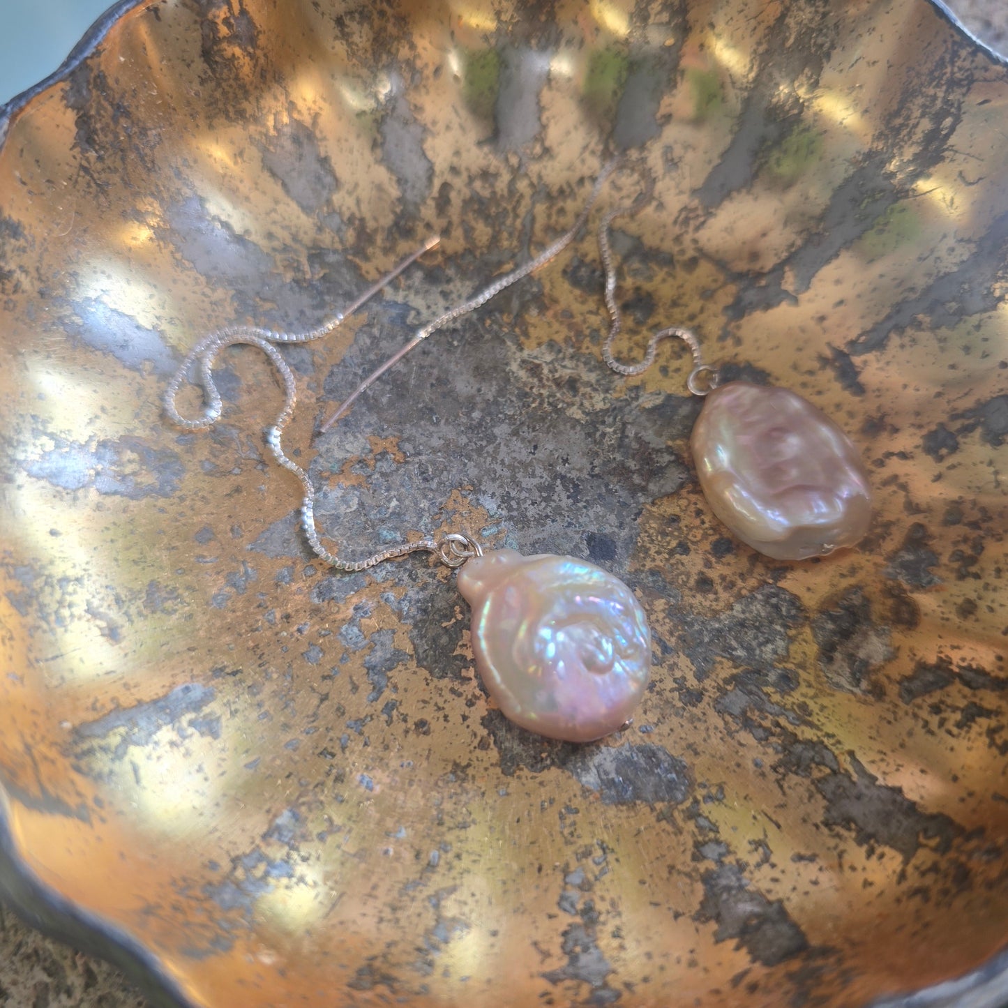 Faye Realm Threader Earring