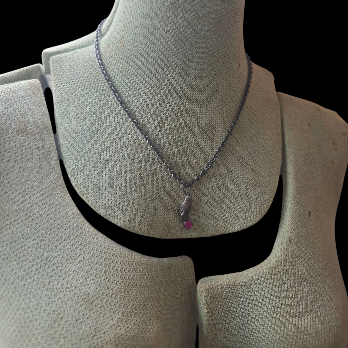 Ruby Maidens Hand Talisman