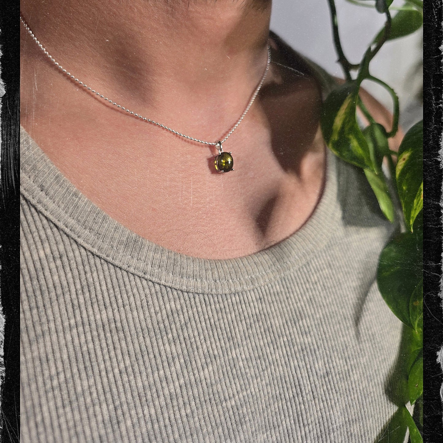 Green Tourmaline Talisman