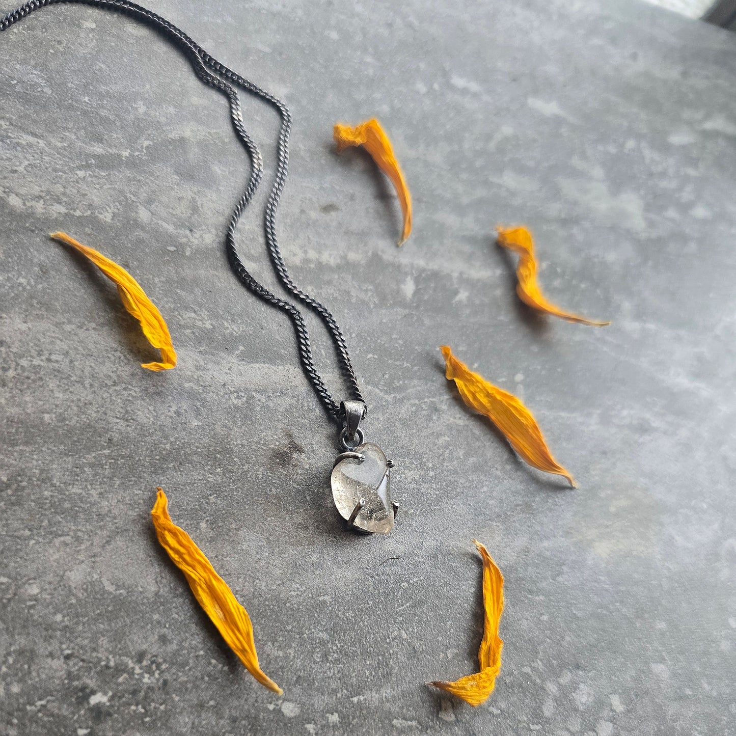 Smokey Citrine Pebble Talisman
