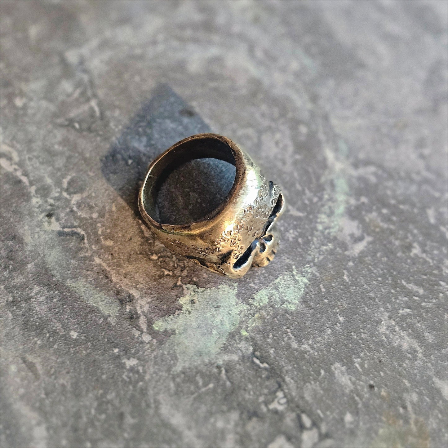 Bronze Memento Mori Skull