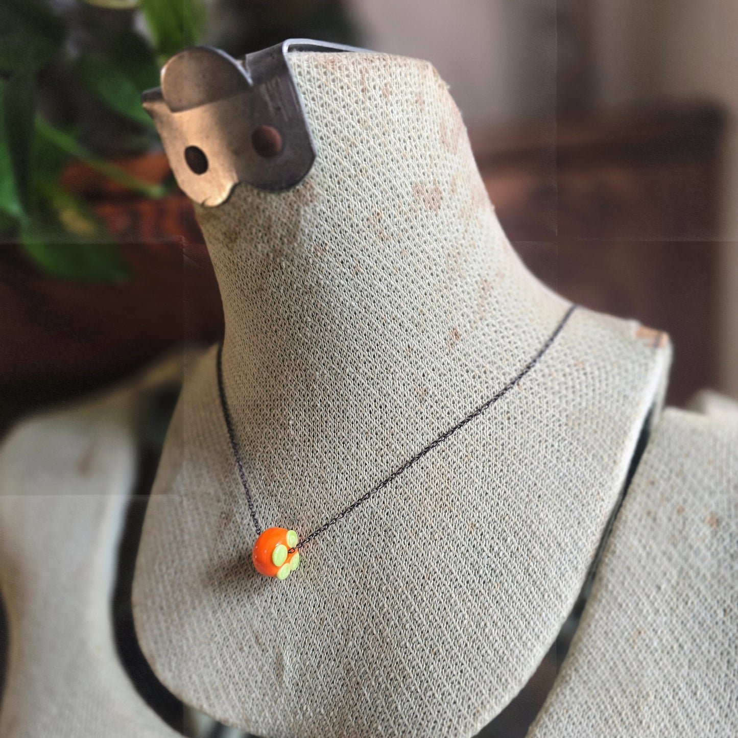 Goth Persimmon Necklace