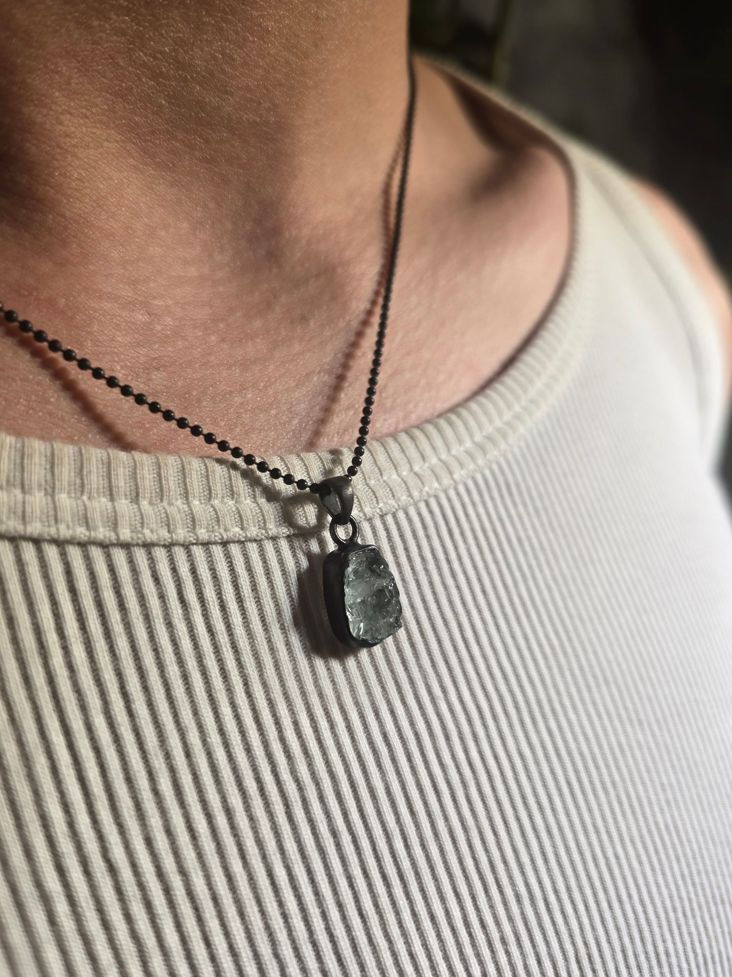 Amphitrite — Aquamarine Talisman Necklace