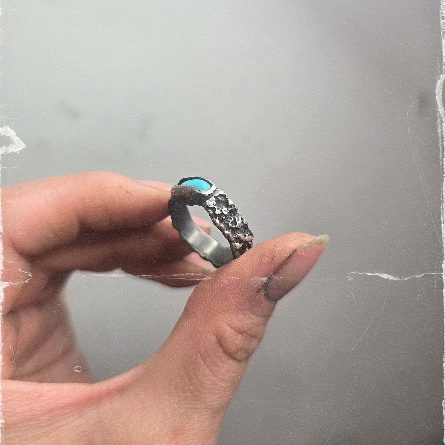 Turquoise Molten Band