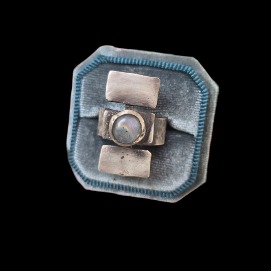 Labradorite Warrior Ring