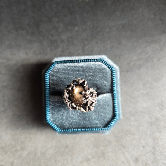 Starfire Sapphire Talisman Ring