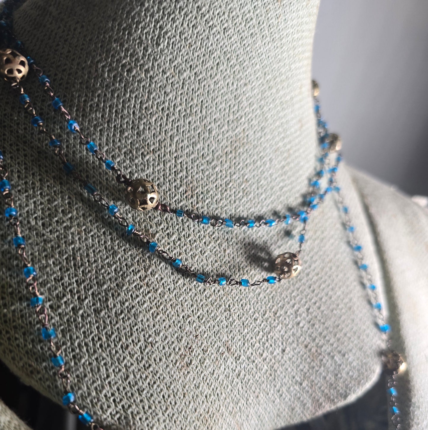 Lantern Infinity Necklace