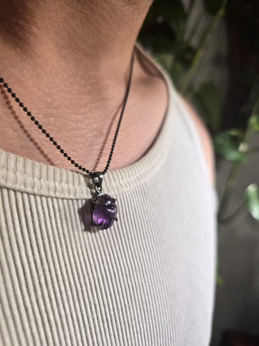 Hecate — Amethyst Talisman Necklace No. 1