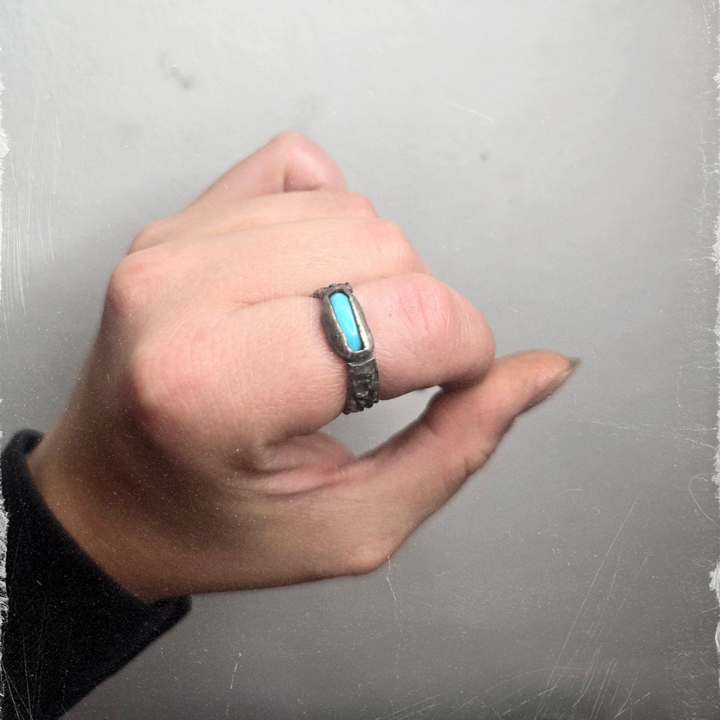 Turquoise Molten Band