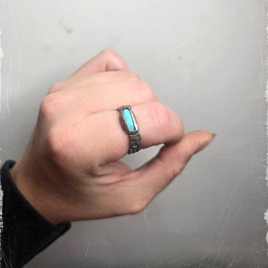 Turquoise Molten Band