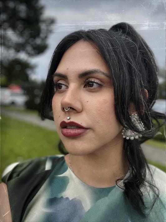 Luna Sterling Silver Septum Clicker