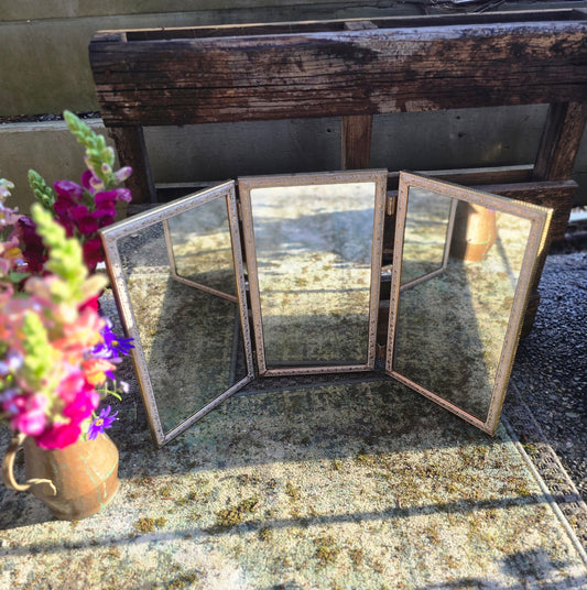 Portals Tri-Fold Mirror