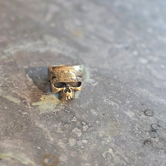 Bronze Memento Mori Skull