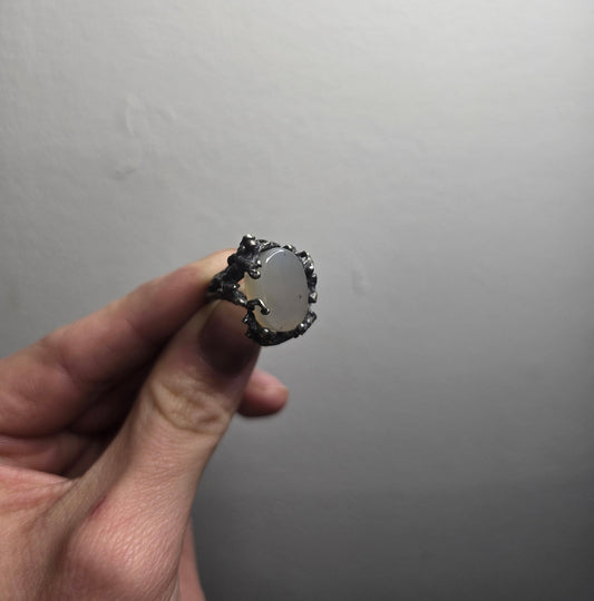 Ghost Agate Ring
