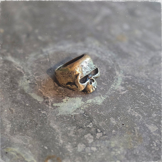 Bronze Memento Mori Skull