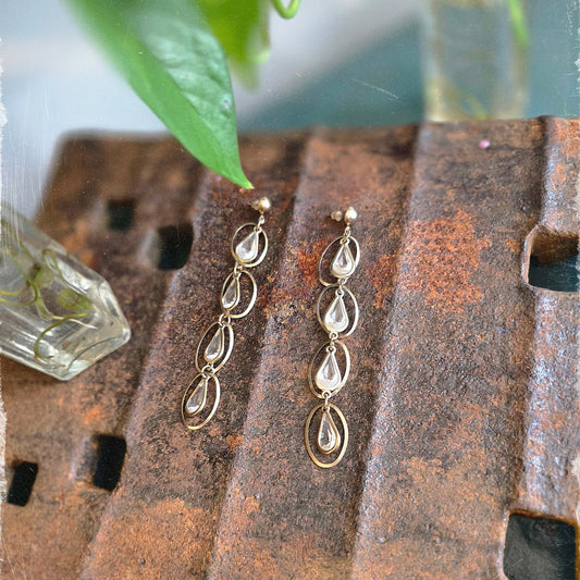 Divine Tears Chandelier Earrings