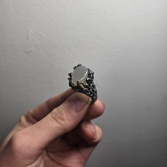 Ghost Agate Ring