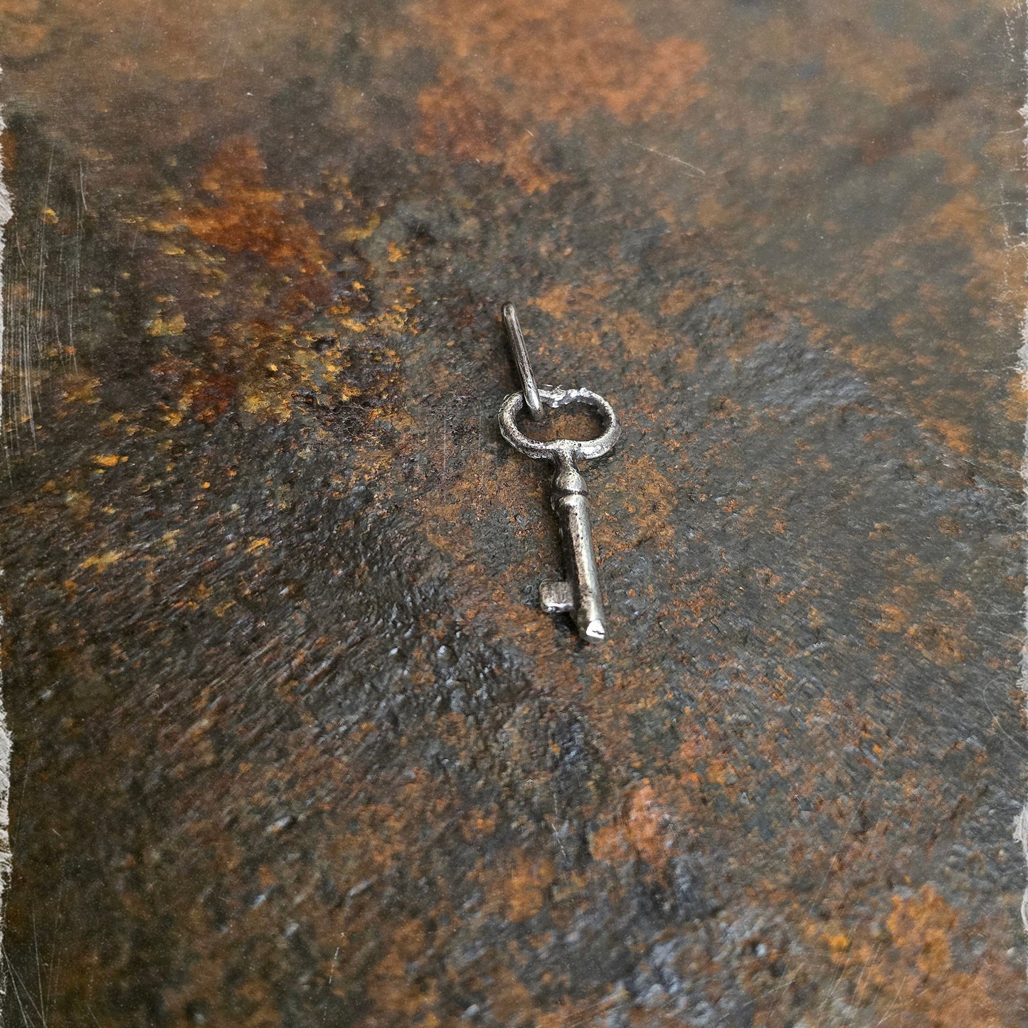 Janus Skeleton Key Talisman Charm 