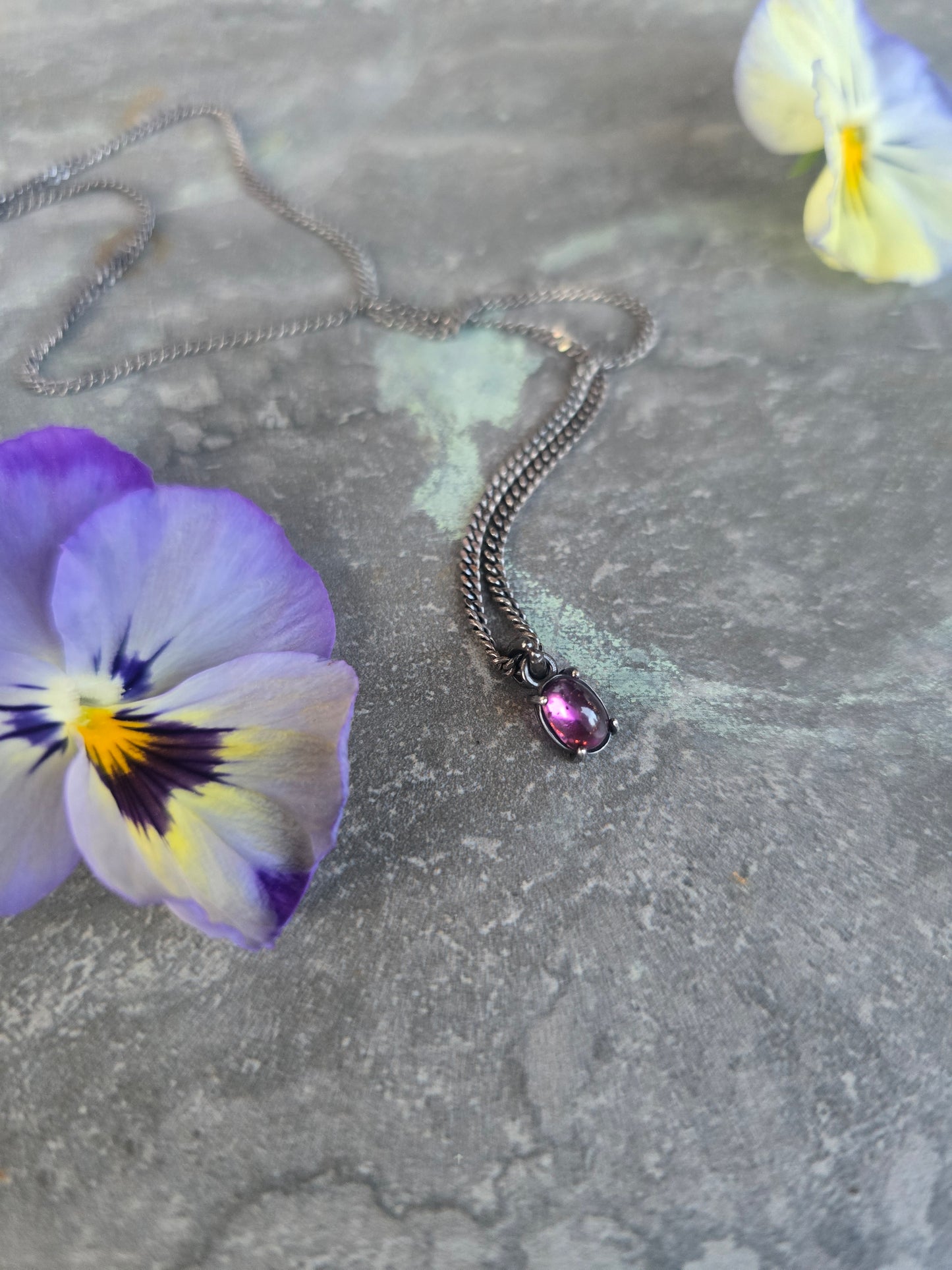 Mini Purple Tourmaline Talisman