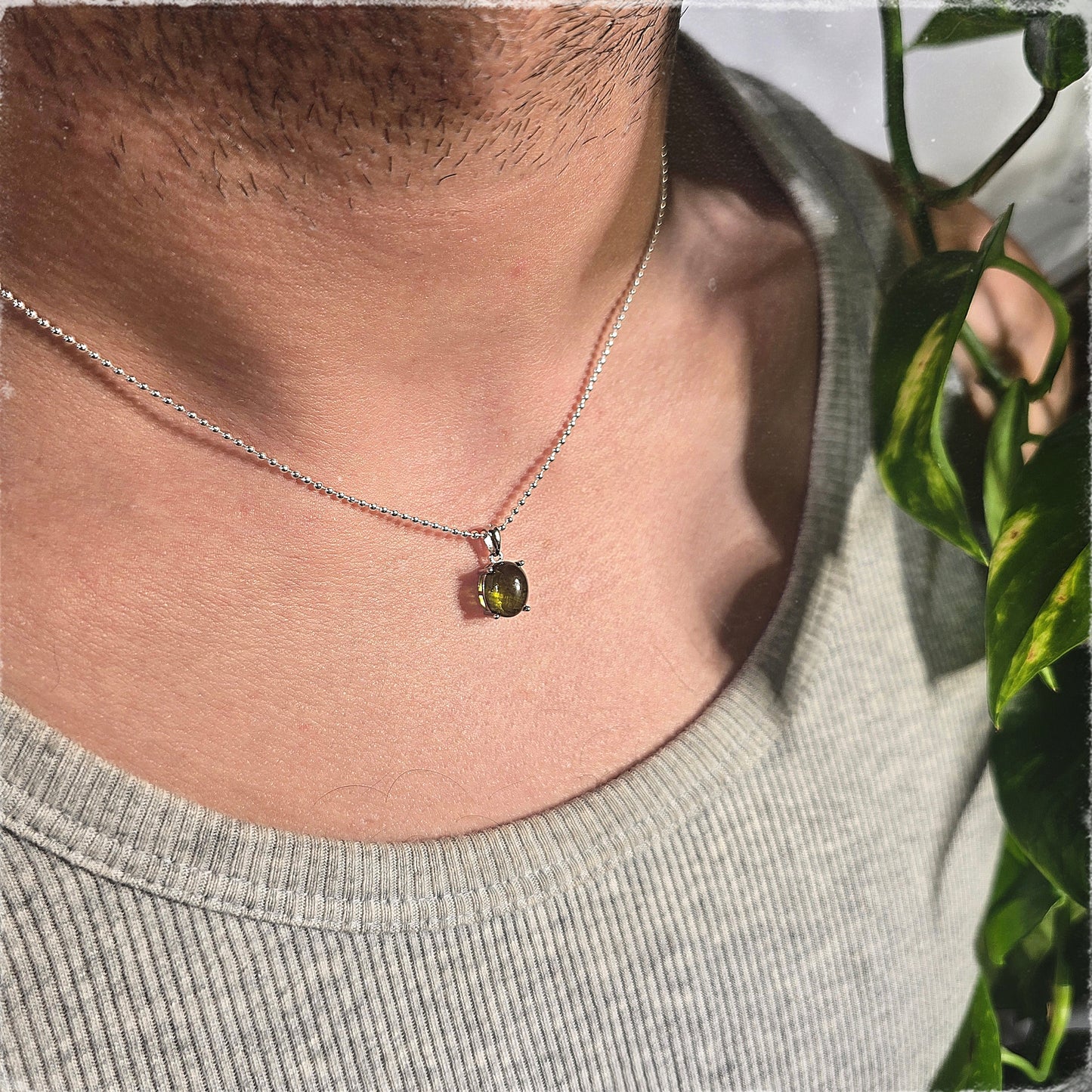 Green Tourmaline Talisman