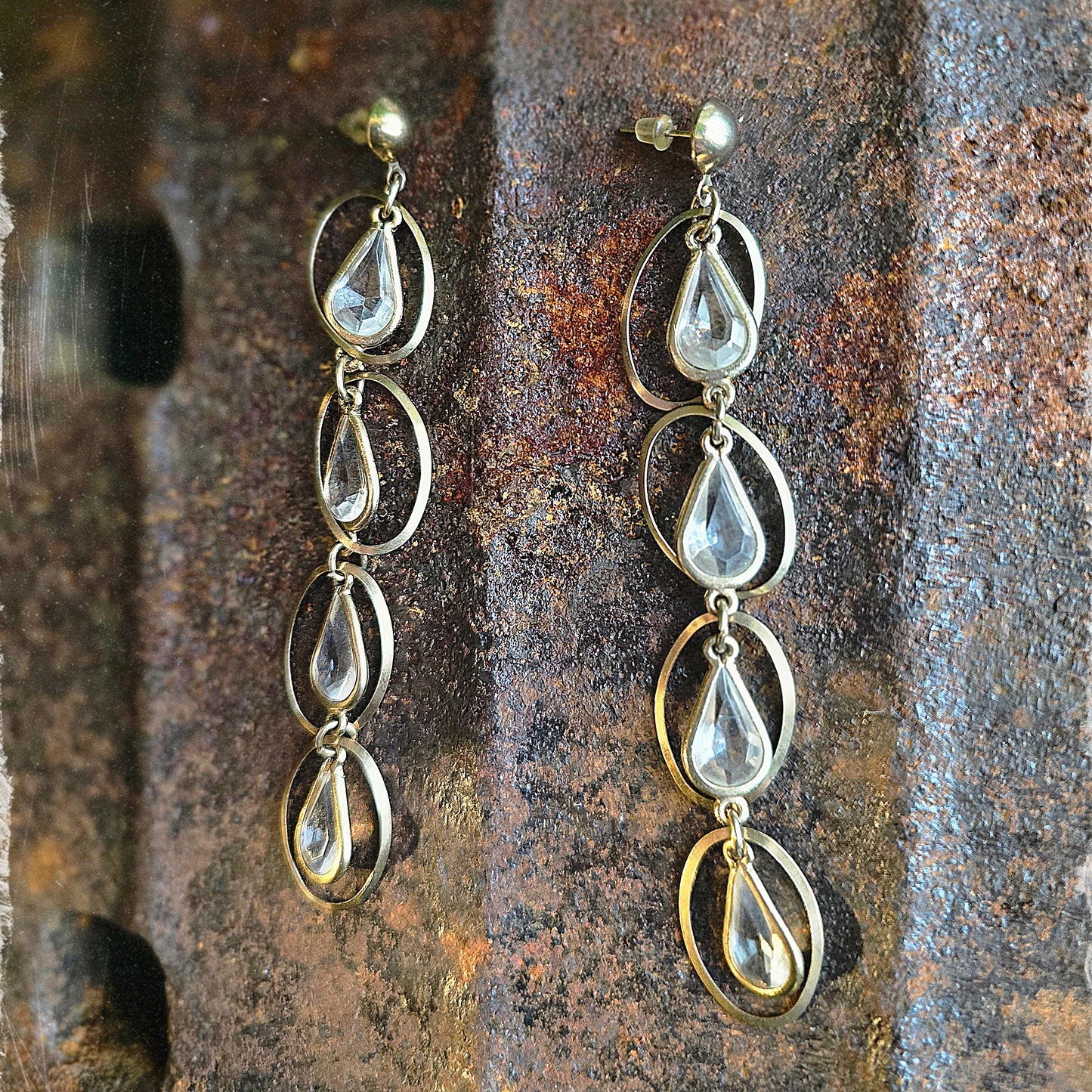 Divine Tears Chandelier Earrings