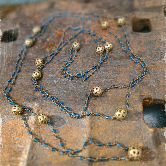 Lantern Infinity Necklace