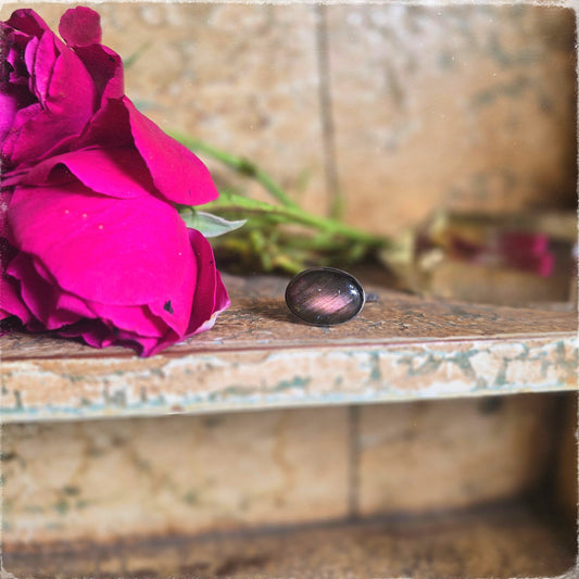 Rose Labradorite Ring