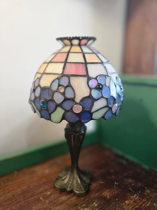 Stained Glass - Tiffany Style Tea Light Lamp