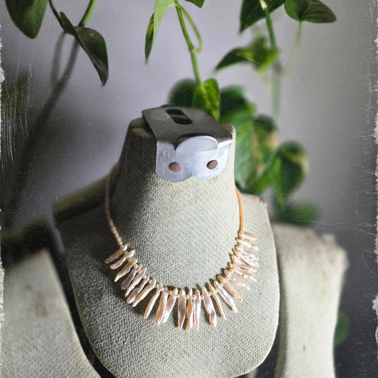Pearl Sirens Call Talisman Necklace