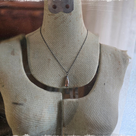 Ore Pearl Talisman Necklace