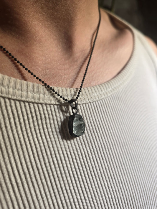 Amphitrite — Aquamarine Talisman Necklace