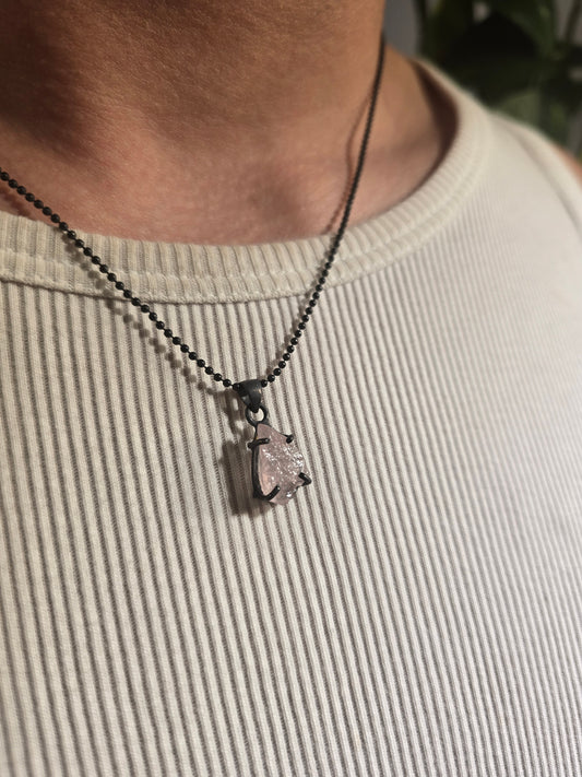 Aphrodite — Rose Quartz Talisman Necklace No. 2