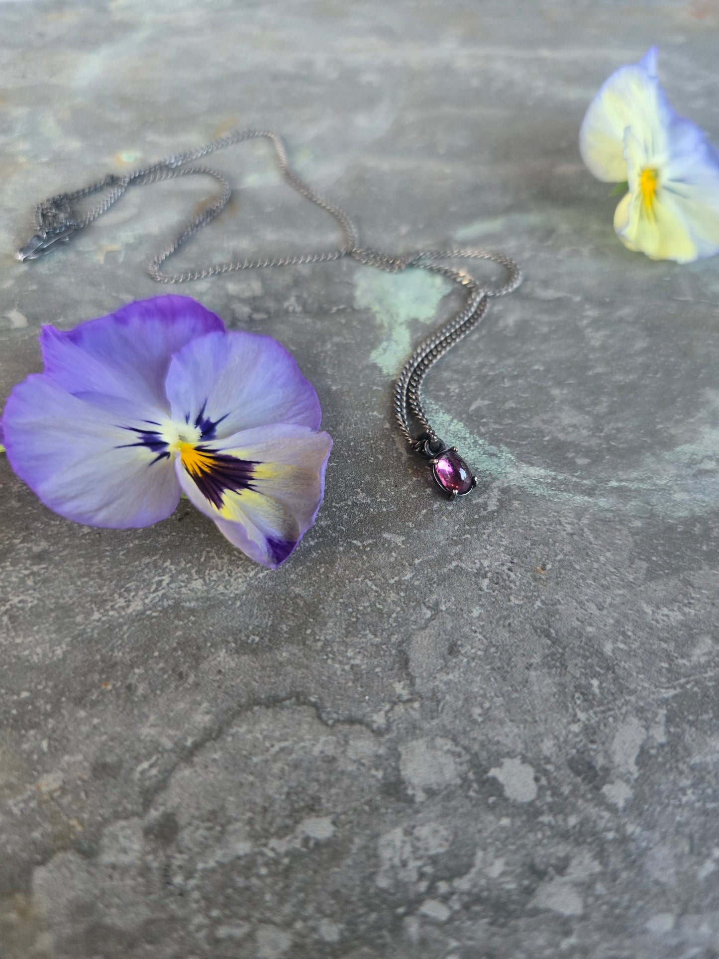 Mini Purple Tourmaline Talisman