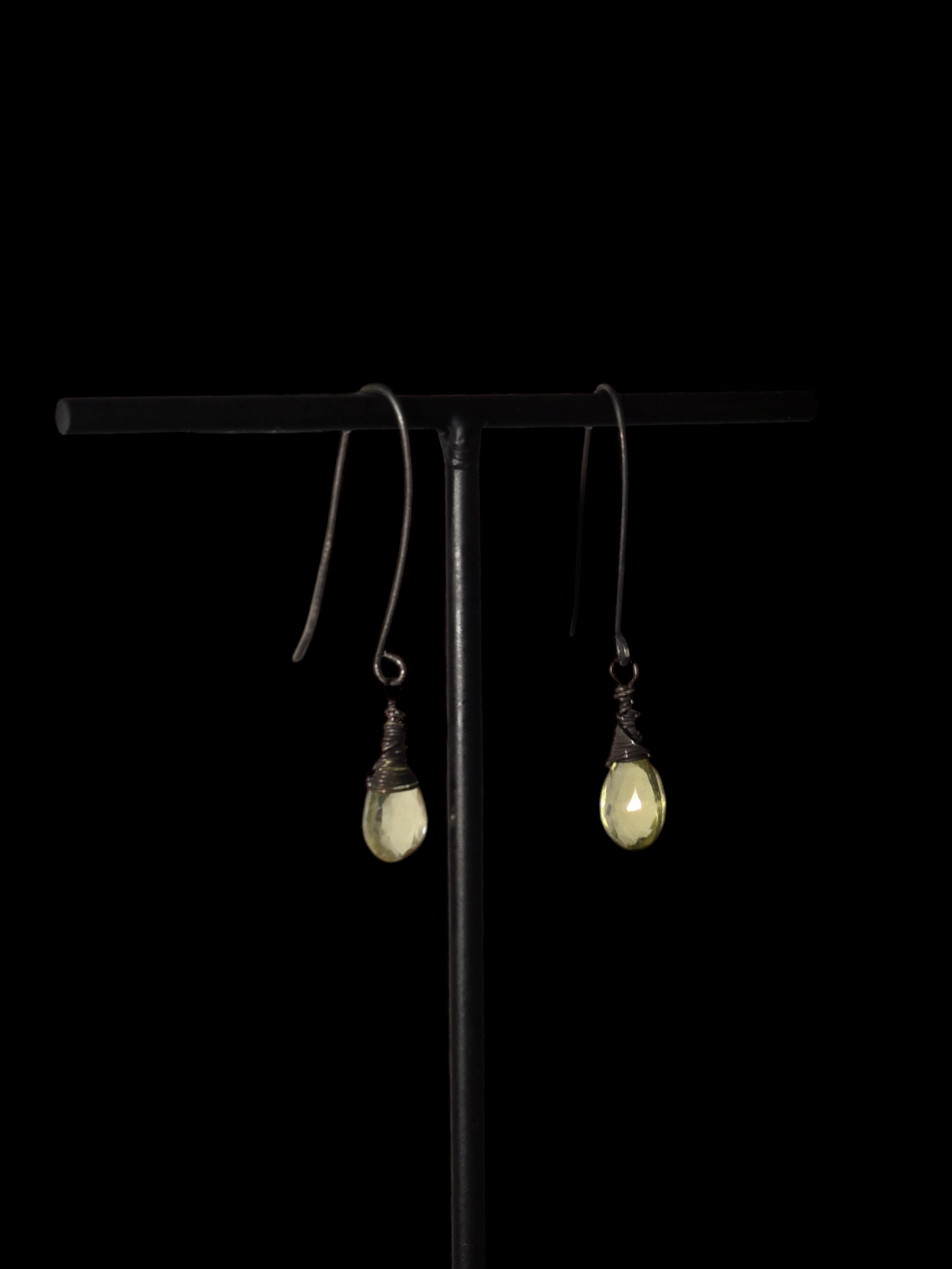 Crystaline Ichor Droplet Earrings