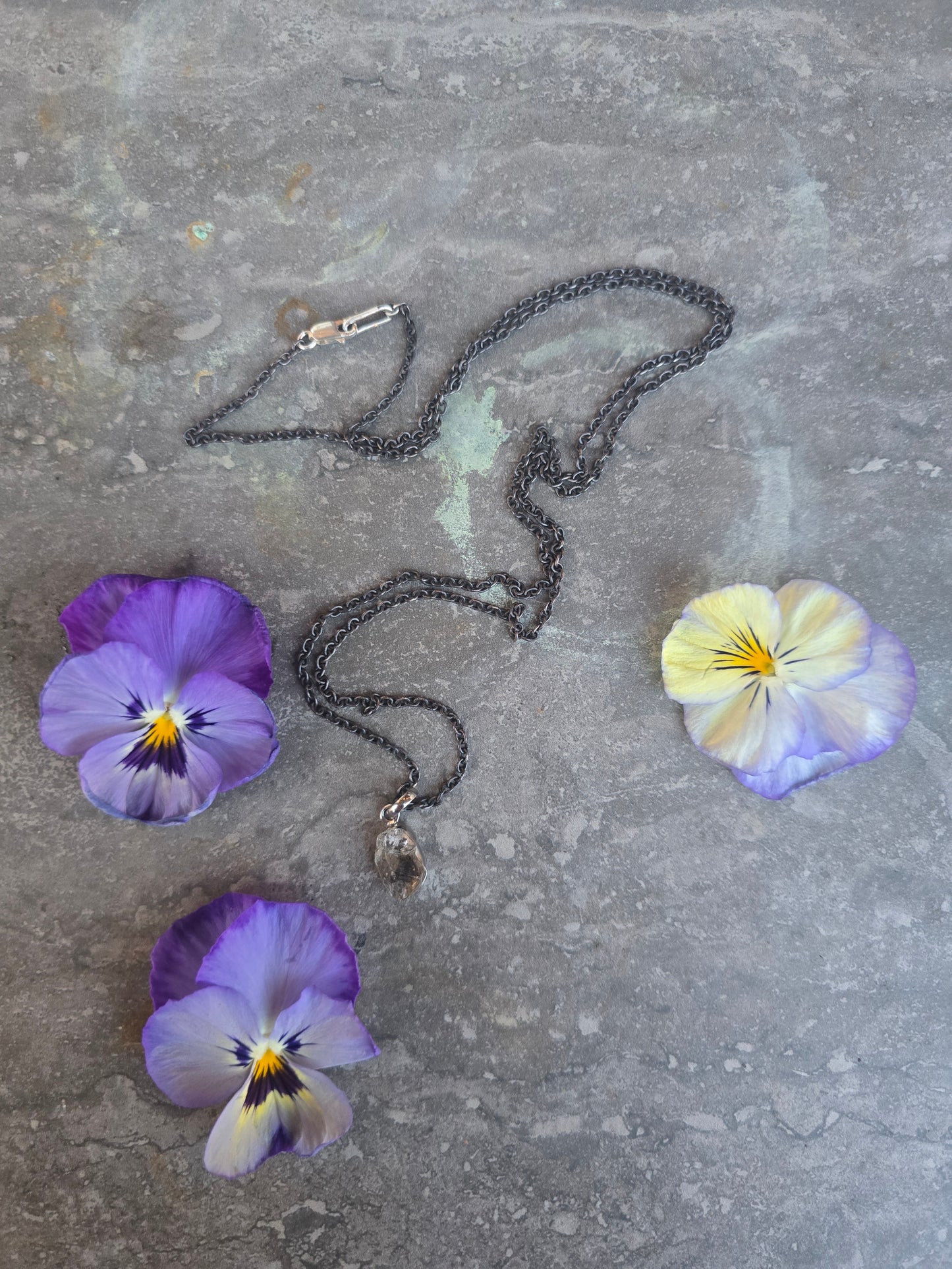 Tibetan Quartz Talisman