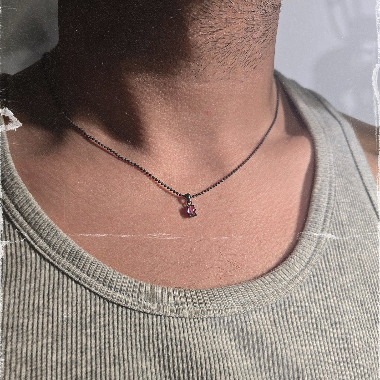 Mini Purple Tourmaline Talisman