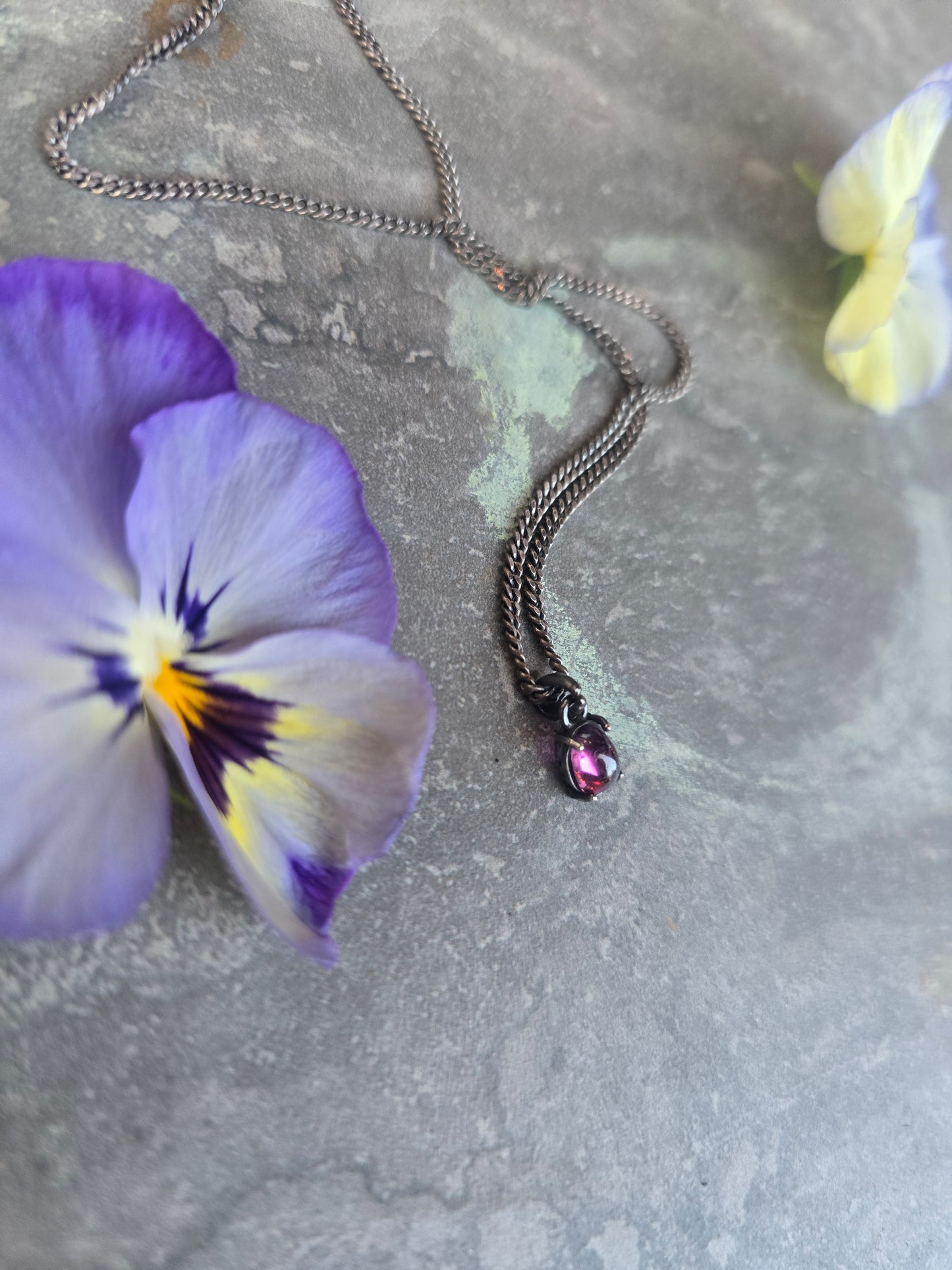 Mini Purple Tourmaline Talisman