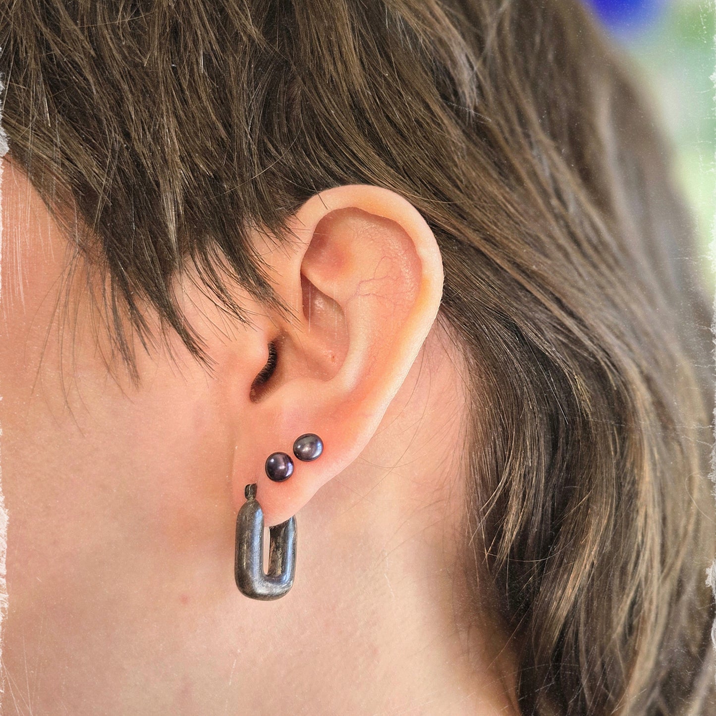 Nocrutna Hollow Form Hoops