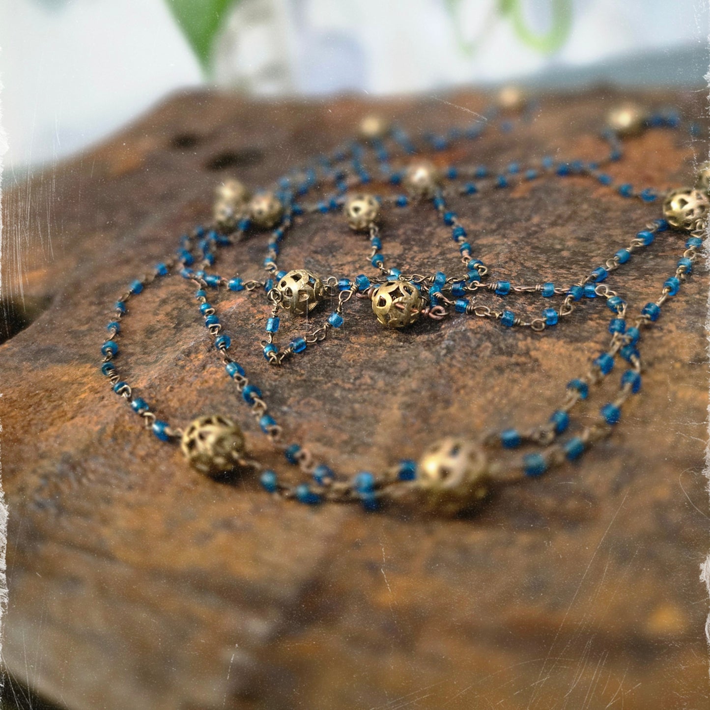 Lantern Infinity Necklace