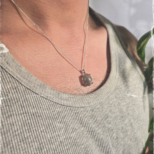 Grey Moonstone Talisman