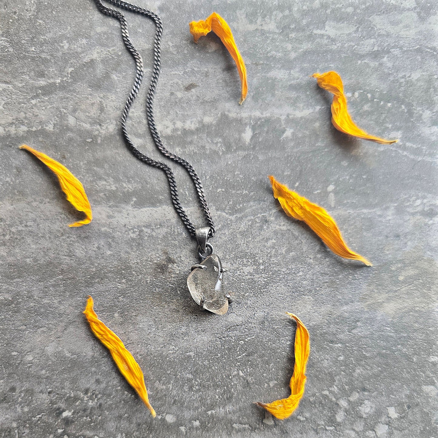 Smokey Citrine Pebble Talisman